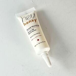 Hey Honey Good Morning Honey Silk Facial Serum Hydrate Travel .34 fl oz 10ml New
